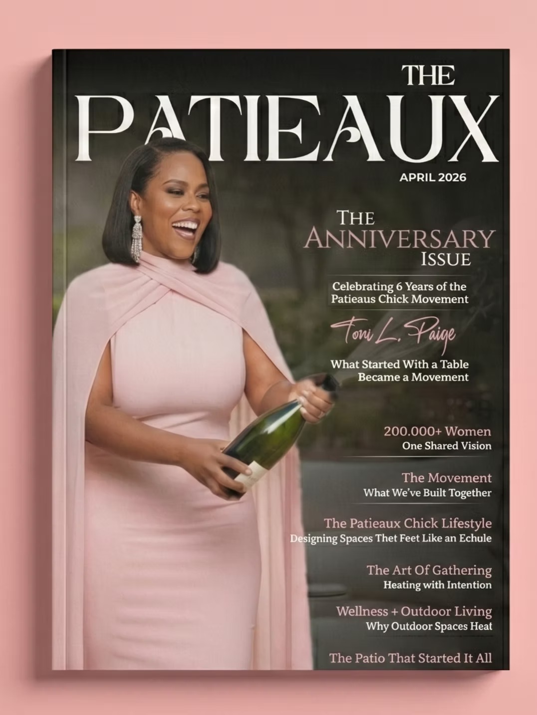 The Patieaux Anniversary Issue cover